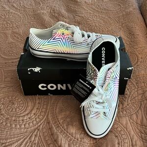 NWT Rainbow Converse